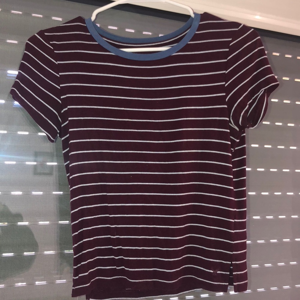 American Eagle cropped shirt.